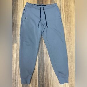 ON CLOUD Gray Run On Clouds Sweat Pants Mens Large Joggers Lounge